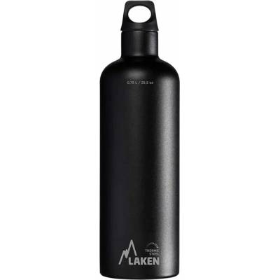 Laken Futura Thermo nerezová flaša 750 ml Black