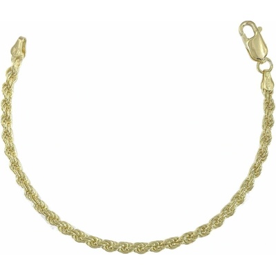 INFINITYSILVER Stříbrný náramek valis pozlacený 1200070G20