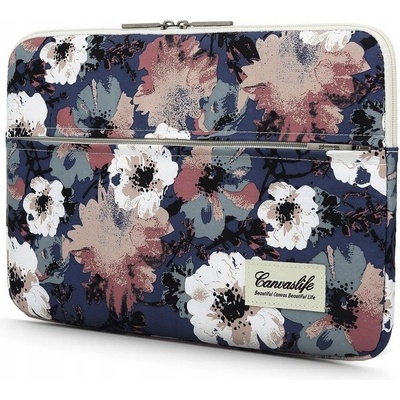 TAŠKA NA NOTEBOOK CANVASLIFE SLEEVE LAPTOP 13-14 BLUE CAMELLIA