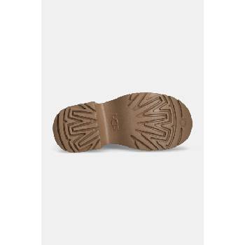 Ugg Велурени апрески UGG Classic Ultra Mini New Heights в кафяво 1158311-CHE (1158311.CHE)