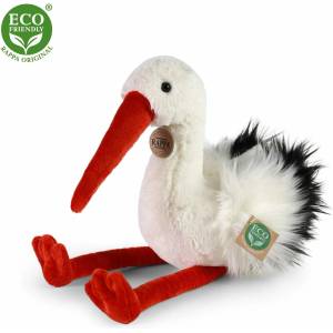 Rappa Плюшена играчка Птица Щъркел, 39 см
