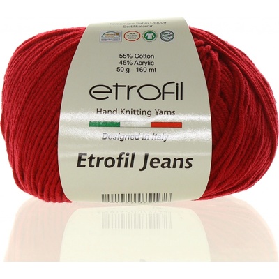 Etrofil Jeans burgundská červeň 014