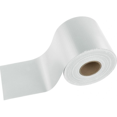 DEMA Krycia páska na plotový panel PVC 35x0,19 m, biela