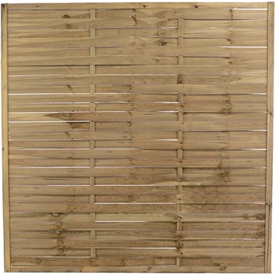 Plotová zástěna Natura, 180 × 180 cm, borovice 4970 – Zbozi.Blesk.cz