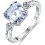 Silenti Jewelry Сребърен пръстен "Ентусиазъм" - Кафяв , 8 - 57мм (18.1мм диам. )