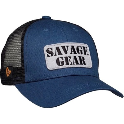 Savage Gear Logo Badge Cap Teal Blue