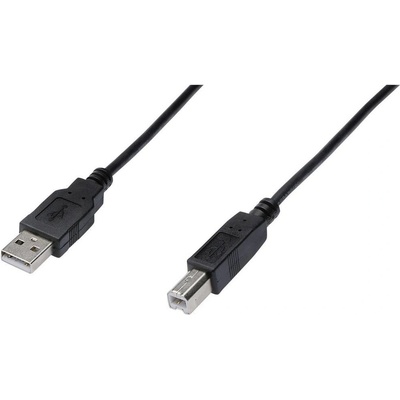 Digitus AK-300105-050-S Připojovací, USB 2.0, typ A - B M / M, 5m, černý