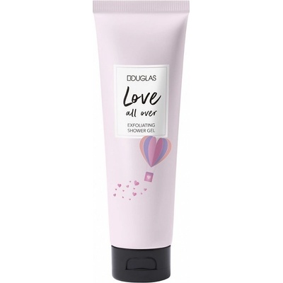 Douglas DOUGLAS Love All Over Exfoliating Shower gel Душ гел дамски 150ml