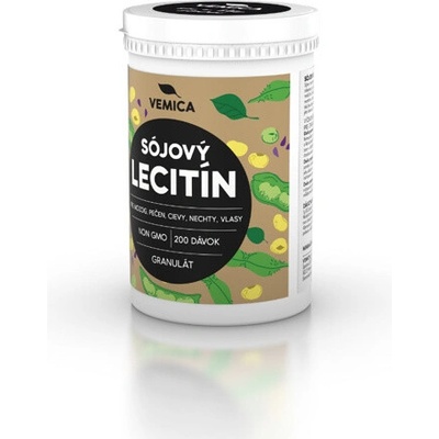 VEMICA sójový lecitín granulovaný 200 g