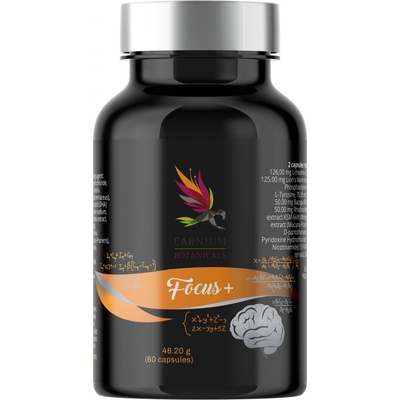 Carnium Botanicals Focus+ 60 kapslí