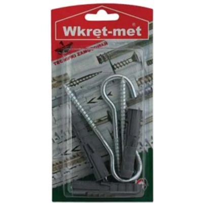 Wkret-met Дюбел с отворена кука Ф12 3 БР/БЛ. wkret-met 26506