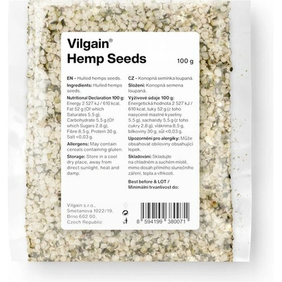 Vilgain Konopné semienka 100 g