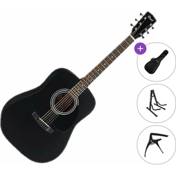 Cort AD810E Standard SET Black Satin Електро-акустична китара Дреднаут