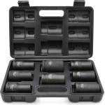 GEKO Комплект от 8 ковани ударни вложки 3/4" 17-32 мм 13884 (g10516)