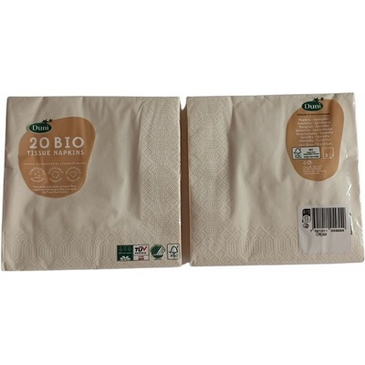Duni Obrúsky 33x33cm 3V Cream 20ks