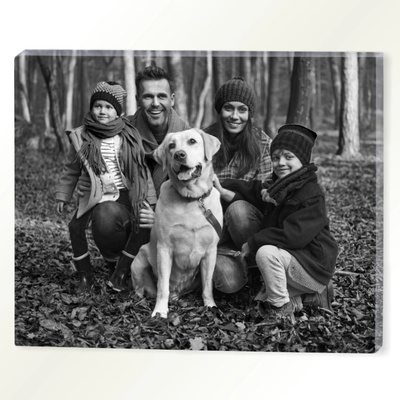 Fotka na plátne MAX 100x60 cm FOTOpošta Plátno (canvas): Štandard (ODPORÚČAME), Úprava fotky: Úprava na čierno bielu