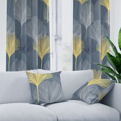 Ervi Bavlněný závěs - Botanic Luxe