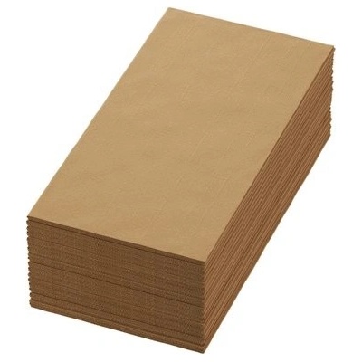 Dunisoft Ubrousek ECO hnědý skládaný 1/8 60ks 100032354 40x40cm