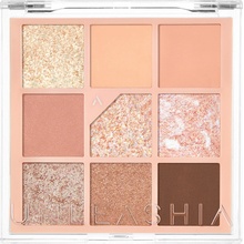 Unleashia Glitterpedia Eye Palette Veganská paletka očních stínů 3 všechny barvy Coralpink 6,6 g