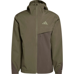 adidas Terrex Мъжко водоустойчиво яке adidas Terrex MT 2Layer Rain Jacket Waterproof jacket - Olive Strata / Shadow Olive / Tent Green (002-4015-0314)