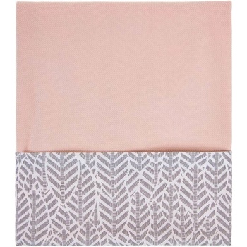 Womar Detská deka Velvet sivo lososová