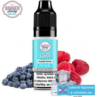 Dinner Lady Blueberry Menthol 10 ml 20 mg