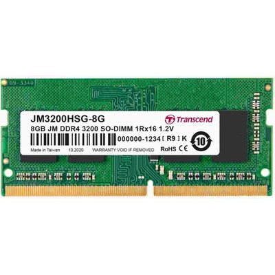 Transcend DDR4 8GB 3200MHz CL22 JM3200HSG-8G