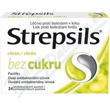 STREPSILS CITRON BEZ CUKRU ORM 0,6MG/1,2MG PAS 24