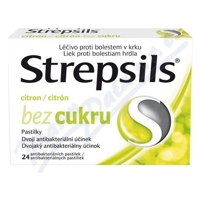 STREPSILS CITRON BEZ CUKRU ORM 0,6MG/1,2MG PAS 24