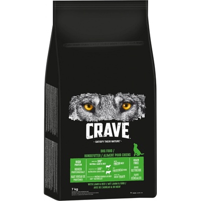 Crave Adult jehněčí a hovězí maso 7 kg