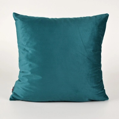 Takoy so semišovým vzhľadom 45 x 45 petrolejová-HT-00238 45 x 45 cm