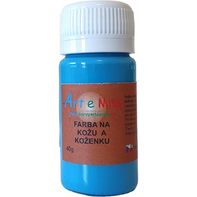 Artemiss Farba na kožu a koženku 31 svetlo tyrkysová