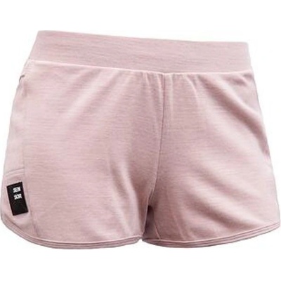 Sensor Merino upper traveller dámske šortky dusty pink