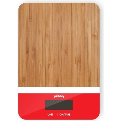 Pebbly Elektronická , červená PEB-BRR
