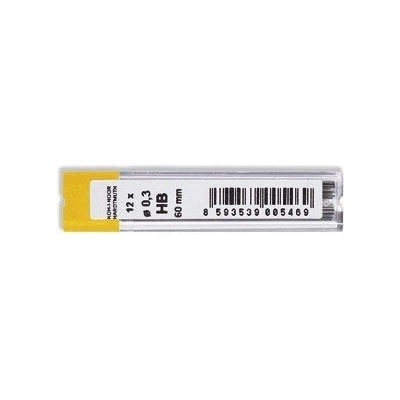 KOH-I-NOOR Tuha graf.polymerní 0,3 HB 12 ks etue 41320HB006PK