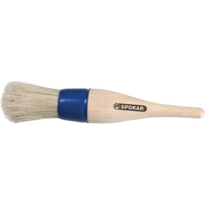Spokar štetec guľatý 81110 C 24, držadlo - drevo