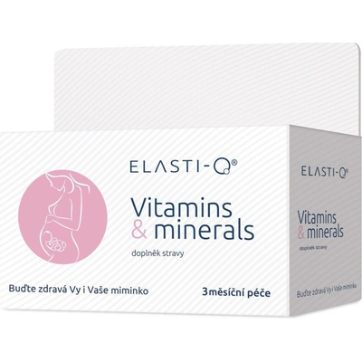 Elasti-Q Vitamins and Minerals s post.uvolňov. 90 tablet