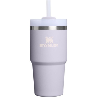 STANLEY Термос със сламка от неръждаема стомана в цвят лавандула 600 ml Quencher H2. O FlowState Tumbler Purple Dust - Stanley (100000146123)
