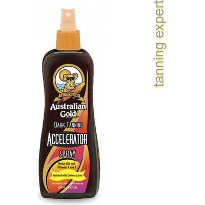 Australian Gold Dark Tanning Accelerator Spray 250 ml – Zboží Dáma