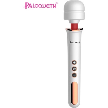 Image 1 of Paloqueth Powerful Massage Wand Rechargable White-Gold