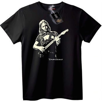 NOONEBRAND Тениска David Gilmour Музика - 2XL, White