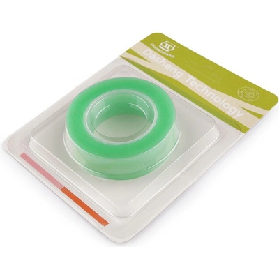 Nano páska oboustranná barevná šíře 2 cm, malé, 5 zelená pastel sv