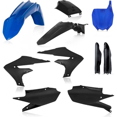 Acerbis plastový full kit YAMAHA YZF250 19/22 YZF450 18/22 YZ250FX/450FX 21 černá/modrá černá/modrá – Zbozi.Blesk.cz