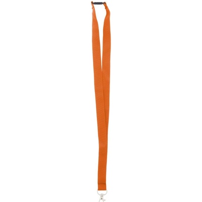 Snúrka na krk Revent RPET lanyard oranžová