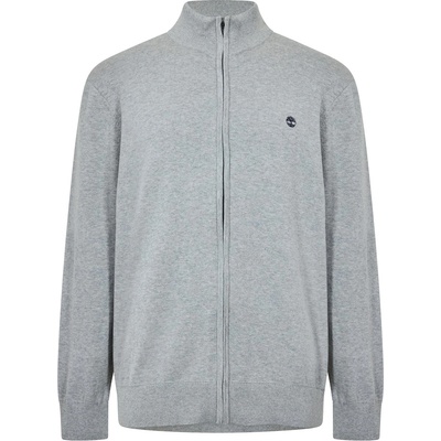Timberland Поларено горнище с цип Timberland Men's Full Zip Sweat Cotton Fleece - Med Grey Hthr