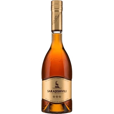 Sarajishvili 3 letý gruziňák 40% 0,5 l (holá lahev)
