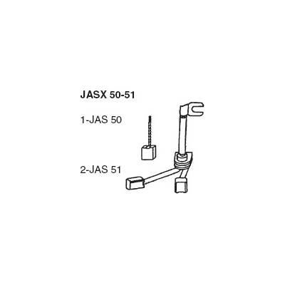 GEBE - IKA Germany Sada uhlíků startéru Hitachi S114-517C, JASX50-51 – Hledejceny.cz