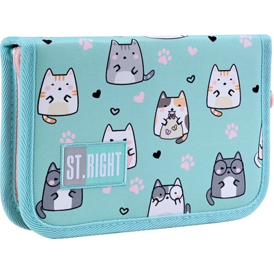 ST.RIGHT Несесер St. Right Charming Cats - С 1 цип и 2 крила (PC03)