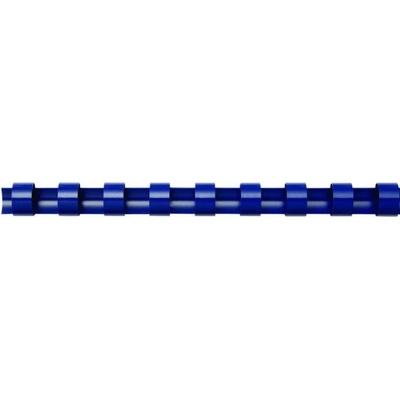 Plastové hrebene GBC 21R 12mm modré