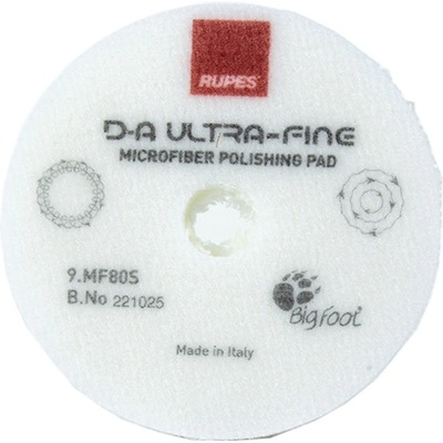 Rupes D-A Ultrafine Microfiber Polishing Pad 85 mm 9.MF80S/48